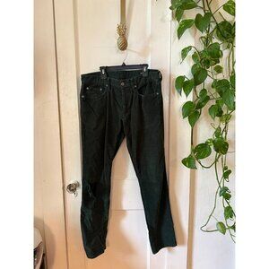 Bonobos men’s size 32 X 32 green corduroy pants